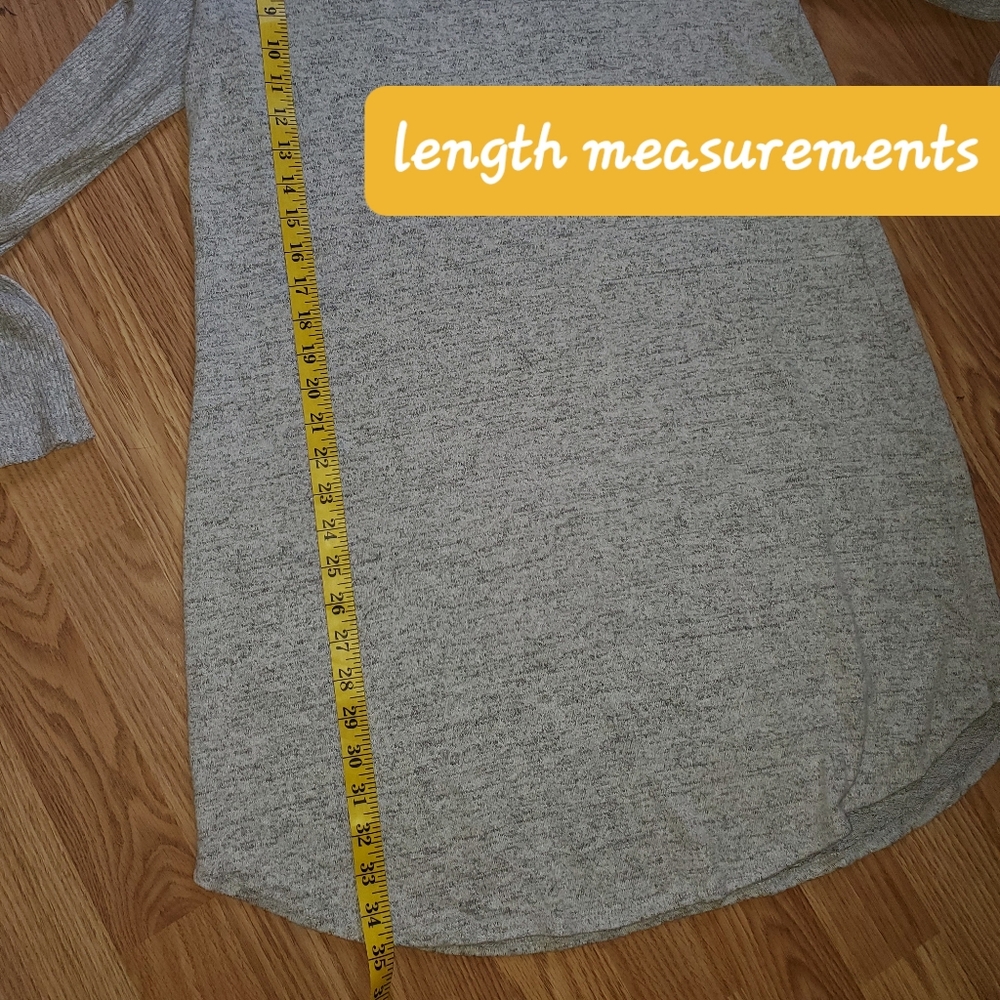 Gray long sleeve sweater dress 2x - Picture 5 of 7
